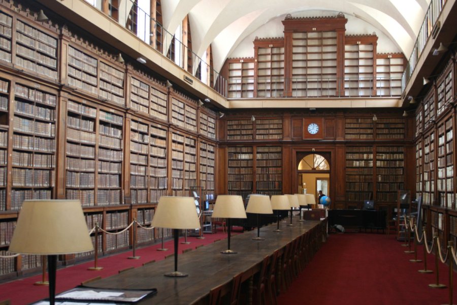 Salle patrimoniale de la bibliothèque Fesch Karsten Thiele - stock.adobe.com