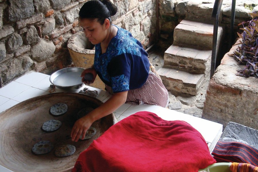 Préparation de la tortilla. Abdesslam Benzitouni