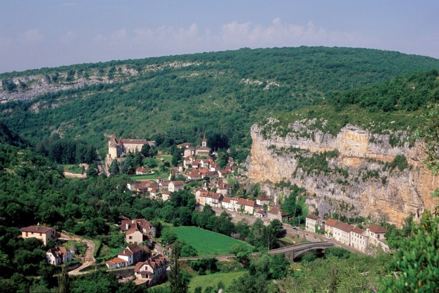 Vue générale de Cabrerets IRÈNE ALASTRUEY - AUTHOR'S IMAGE