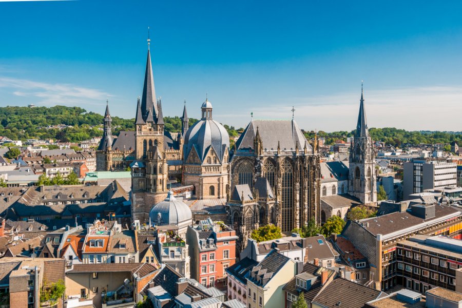 Vue sur Aix-La-Chapelle. yotily - Shutterstock.com