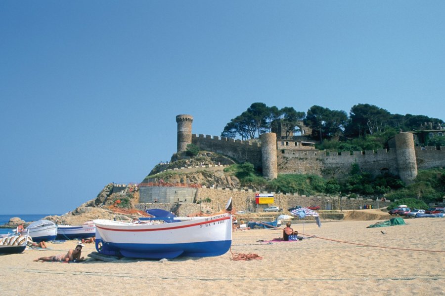 Tossa de Mar sur la Costa Brava. Author's Image