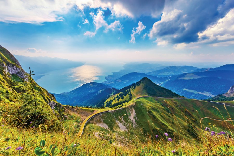 Rochers de Naye. scanrail - istockphoto.com