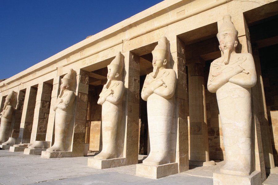 Deir el-Bahari, le temple de la reine Hatchepsout. Author's Image