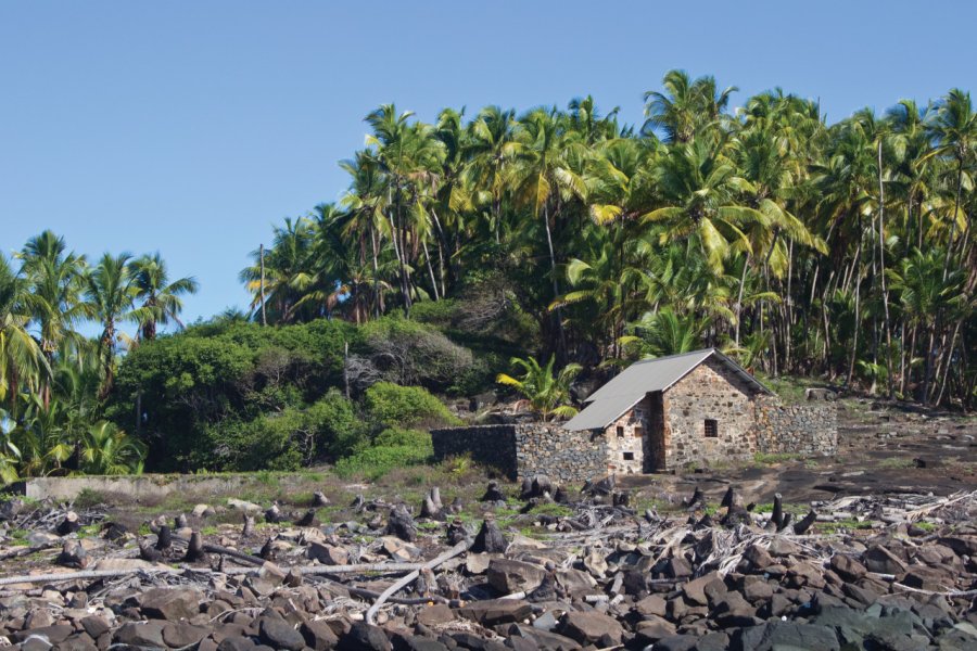 La maison d'Alfred Dreyfus sur l'île du Diable. Margus Vilbas - Shutterstock.com