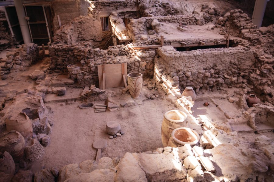 Site archéologique d'Akrotiri. cmart7327