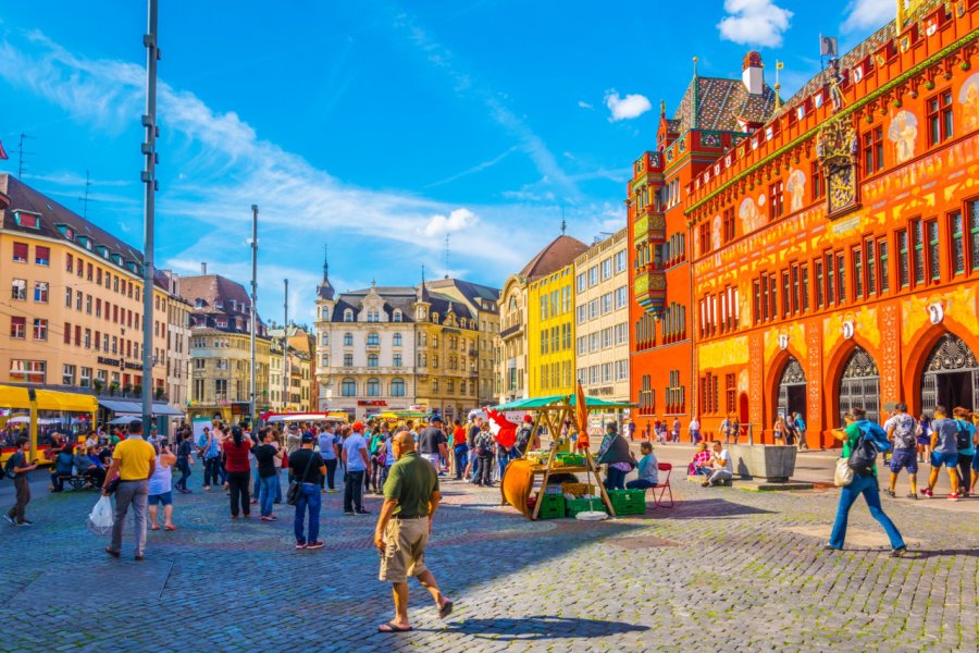 Dans les rues de Bâle. trabantos - Shutterstock.com