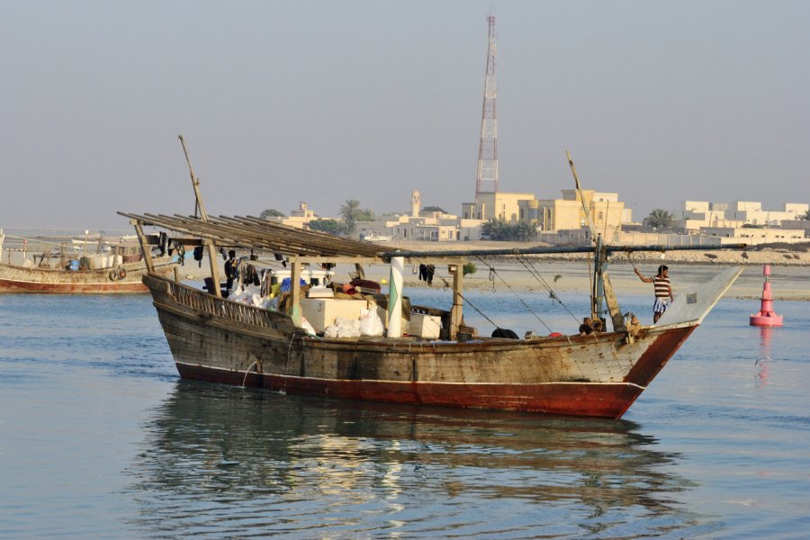 Dhow, Al Ruwais. Alizada Studios - Shutterstock.com