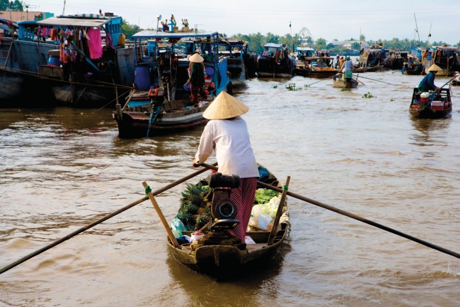 Marché flottant de Cai Rang. Author's Image