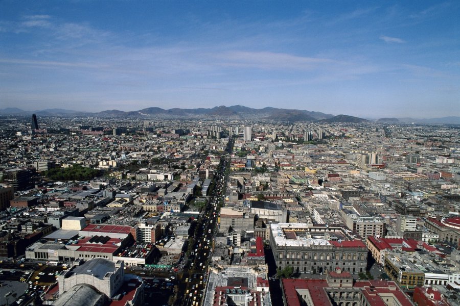 Panorama sur la ville de Mexico. DR