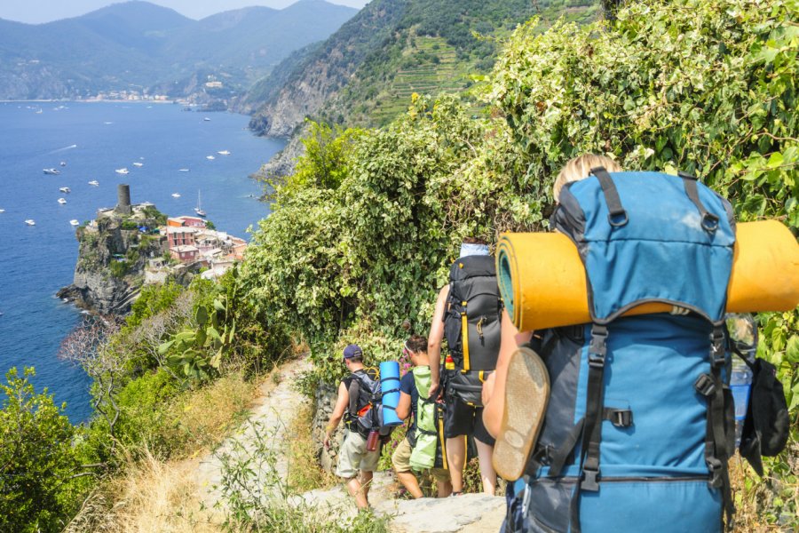 Randonnée vers Vernazza. ARochau - Adobe Stock