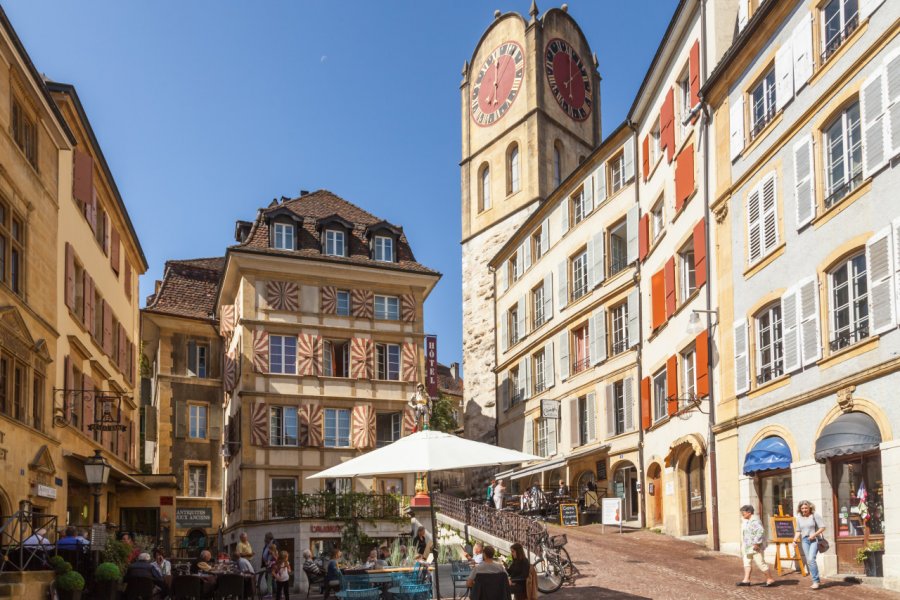 Centre-ville de Neuchâtel. Dragan Jovanovic - Shutterstock.com