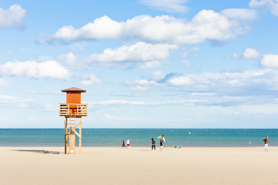 Poste de sauvetage, Narbonne-Plage. PHB.cz - Fotolia