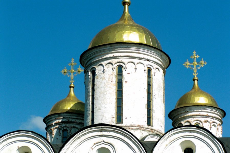 Cathédrale de la Transfiguration-du-Sauveur au sein du monastère du Sauveur. Stéphan SZEREMETA