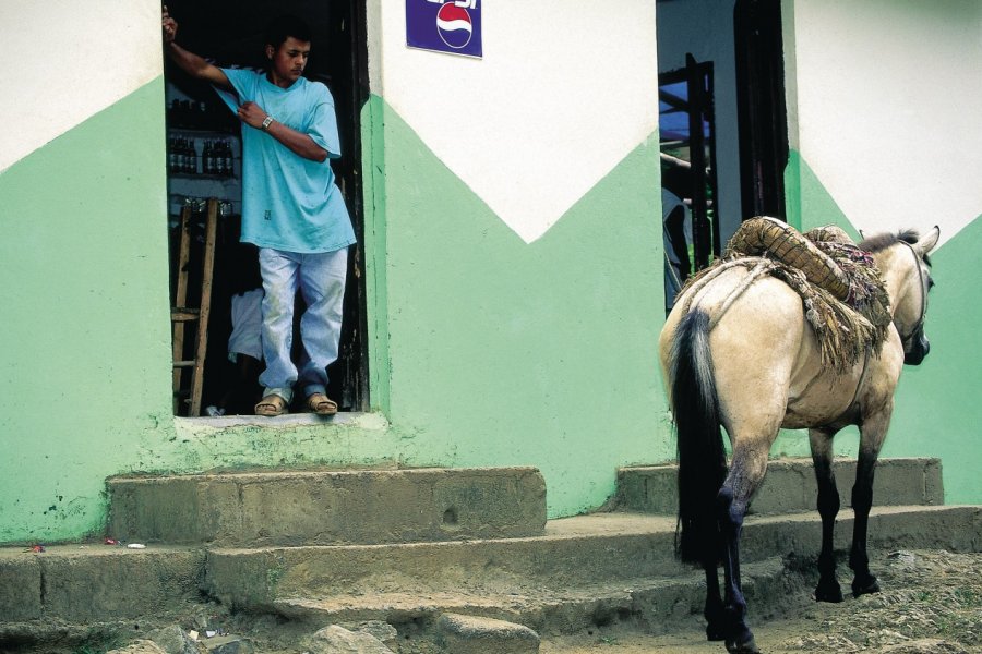 Épicerie de village. Sir Pengallan - Iconotec