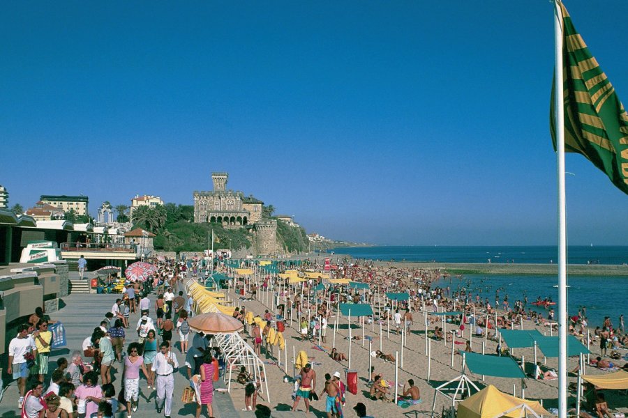 Plage de Tamariz à Estoril. Author's Image