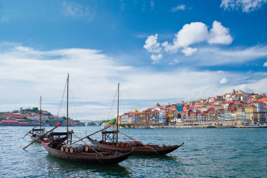 Porto et le fleuve Douro. Elenaburn - iStockphoto