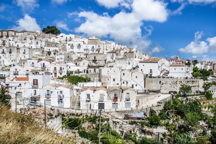 Le village de Monte Sant'Angelo. Luca Lorenzelli - Shutterstock.com