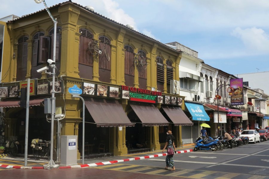 Dans les rues de Phuket Old Town. Grégory ANDRE