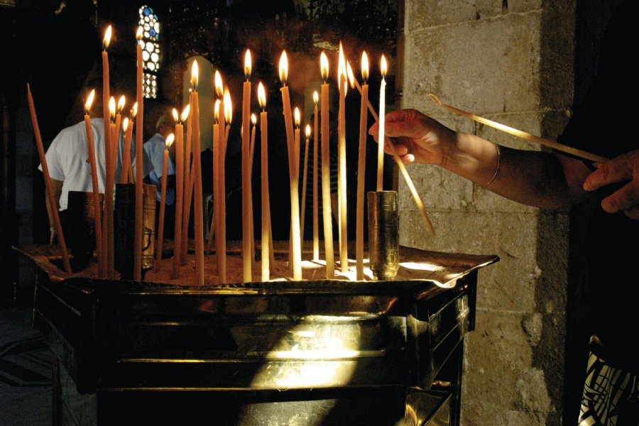 Monastère d'Agios Neophytos, près de Paphos. Tom Pepeira - Iconotec