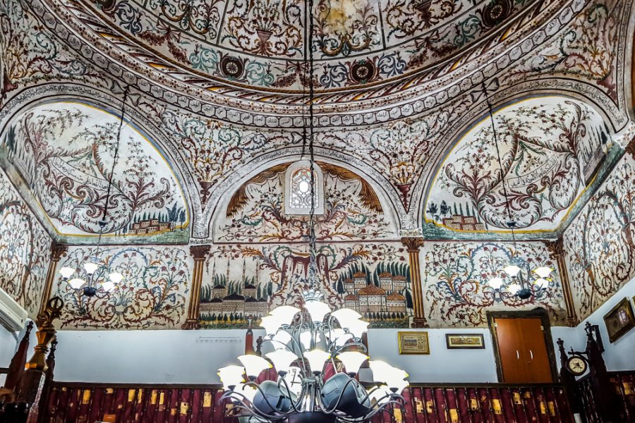 Mosquée Et'Hem Bey à Tirana. Zabotnova Inna - Shutterstock.com