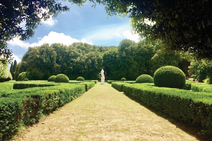 Horti Leonini, à San Quirico d'Orcia. Muriel PARENT
