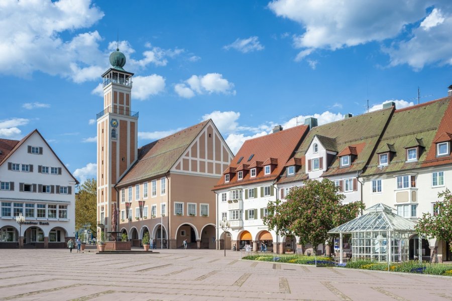 Place du marché de Freudenstadt. Juergen Wackenhut - Shutterstock.com