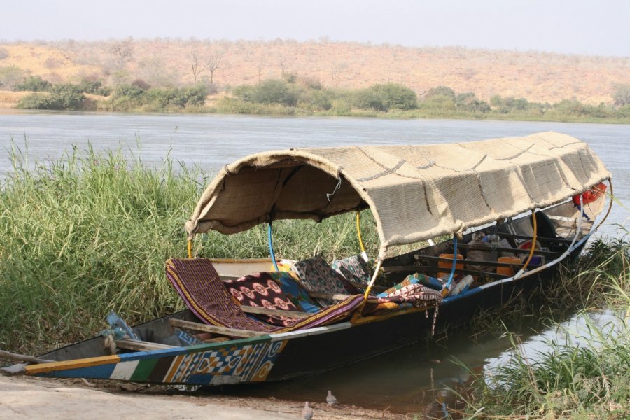 Pirogue, parc W. Muriel DEPRAETERE