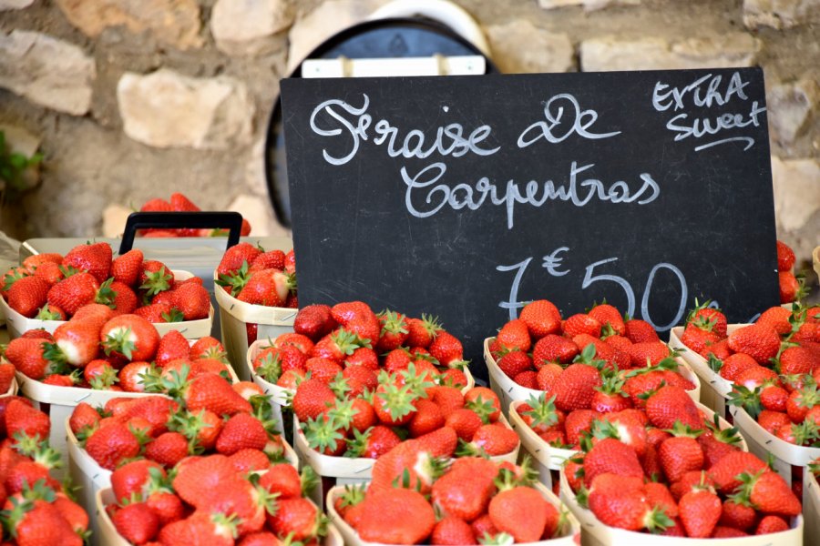 Fraises de Carpentras. Georges Hanna - Shutterstock.com