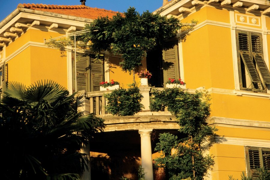 Façade d'une maison de Zadar. Author's Image