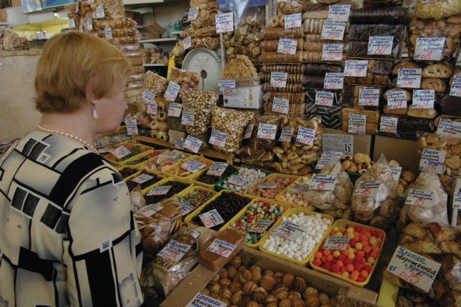 Le marché central, biscuits et confiseries Stéphan SZEREMETA