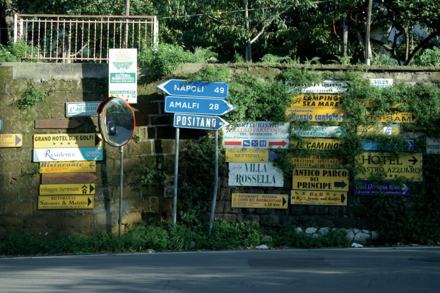 Route amalfitaine. Stéphan SZEREMETA