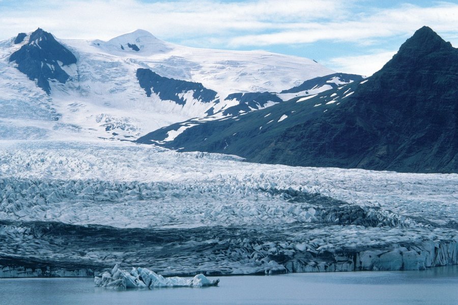 Glacier Vatnajökull. Thierry Lauzun - Iconotec