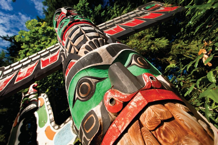 Totem du Stanley Park. Pgiam - iStockphoto