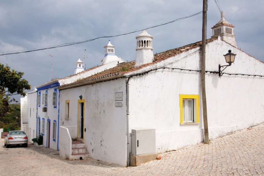 Maisons typiques de l'Algarve à Cacela Velha. Maxence Gorréguès