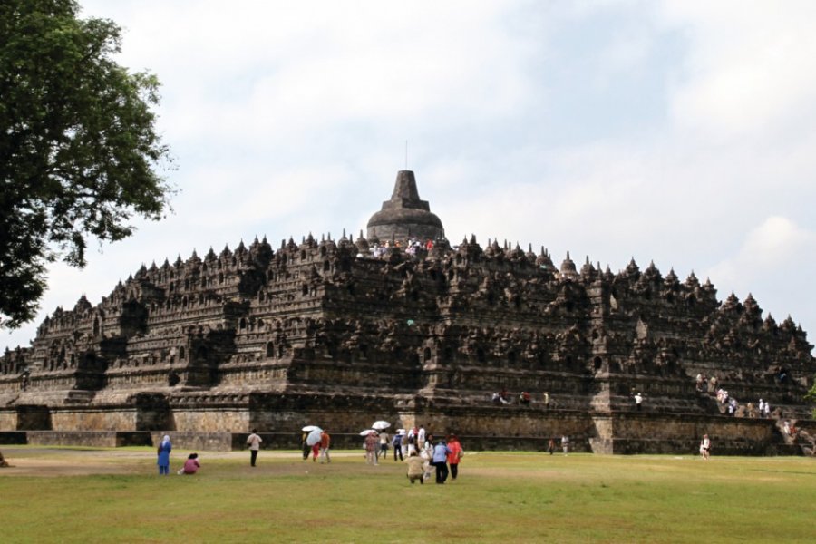 Temple de Borobudur. Stéphan SZEREMETA