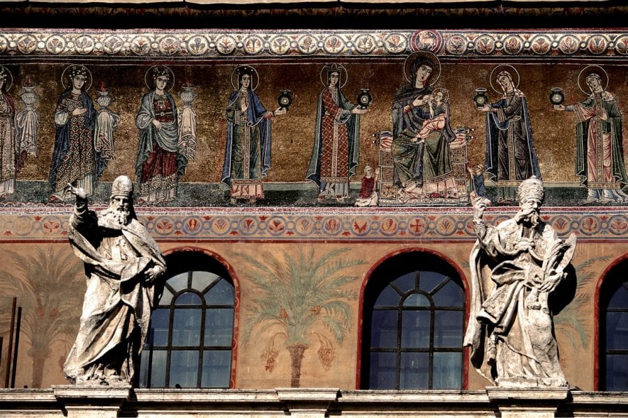 Église Santa Maria in Trastevere. Author's Image