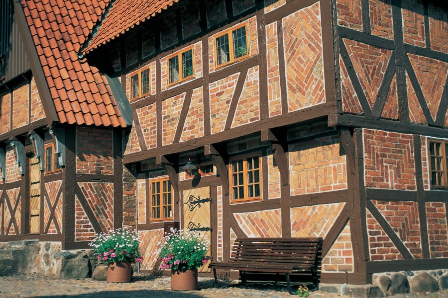 Les maisons pleines de charmes d'Ystad. Alamer - Iconotec