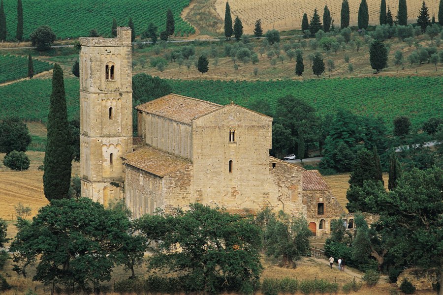 Abbaye de Sant'Antimo. Eric Martin - Iconotec
