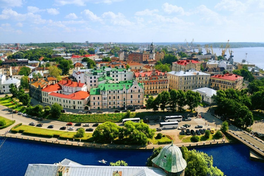 Survol de Vyborg. Marina Zezelina - Shutterstock.com