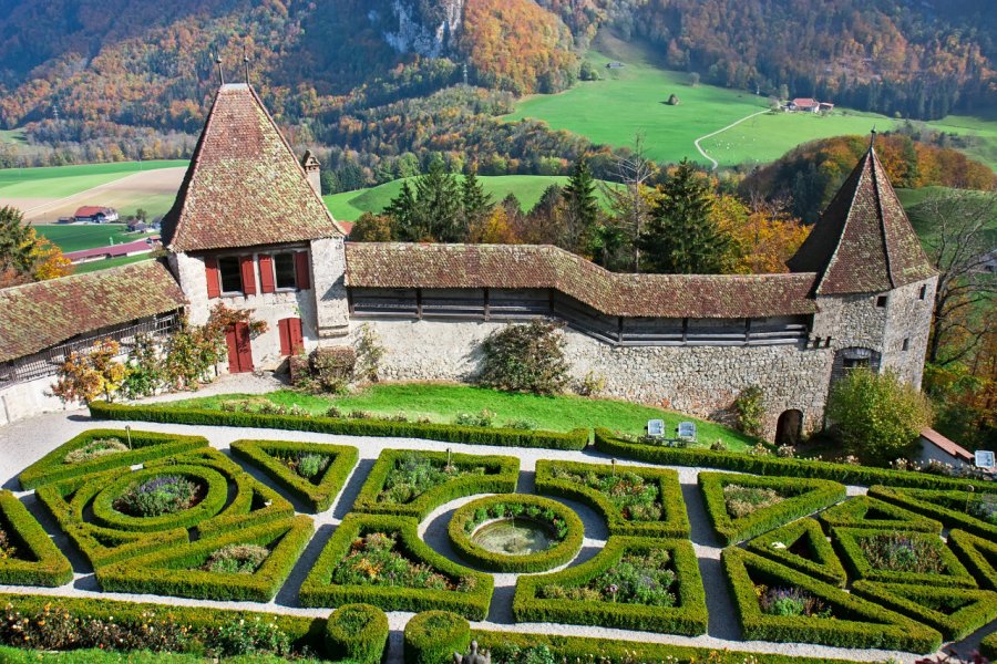 Château de Gruyères. Pearl-diver - Shutterstock.com