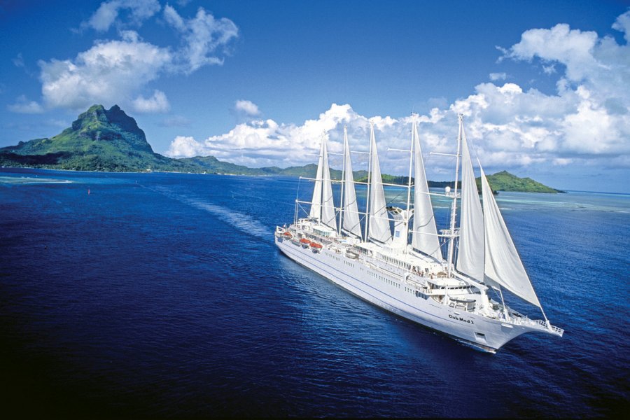 Bateau de croisière <i>Club Med 2</i> Sylvain GRANDADAM