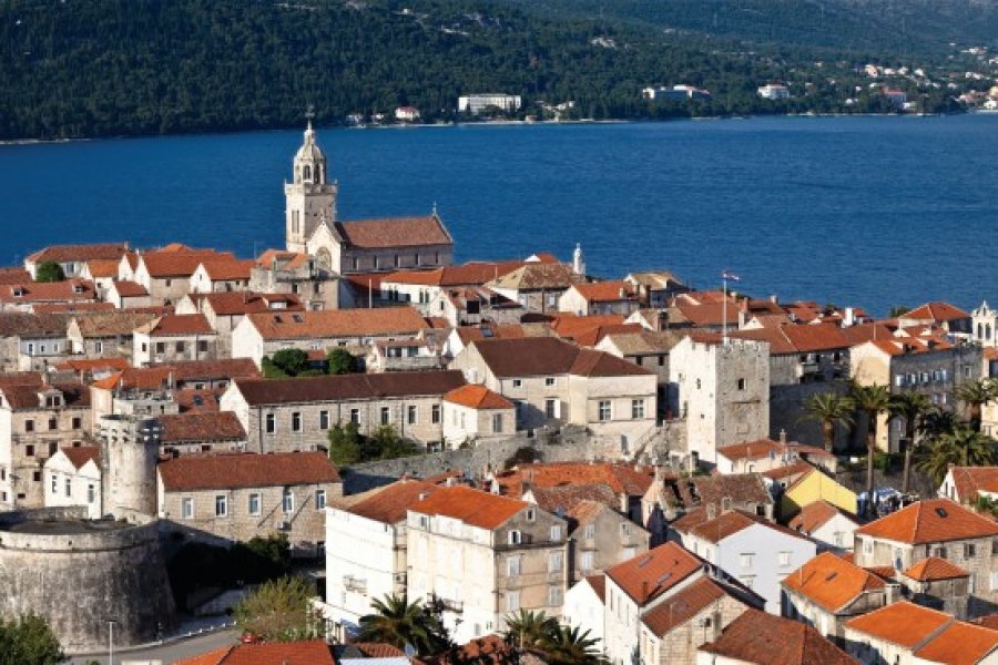 Ville médiévale de Korcula. OPIS - Shutterstock.com