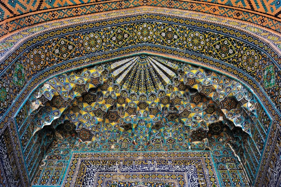 Détail d'architecture du Registan. Patrice ALCARAS