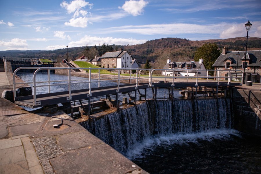 Écluse sur le Caledonian Canal. J M Ritchie - Shutterstock.com