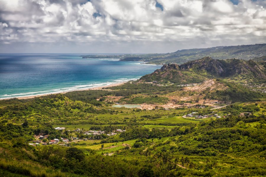 Littoral à l'Est de l'île. V. J. Matthew - stock.adobe.com