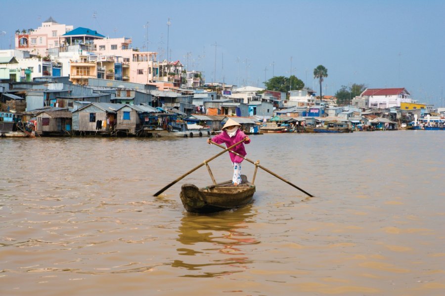 Chaû Dôc, une ville au fil de l'eau. Author's Image