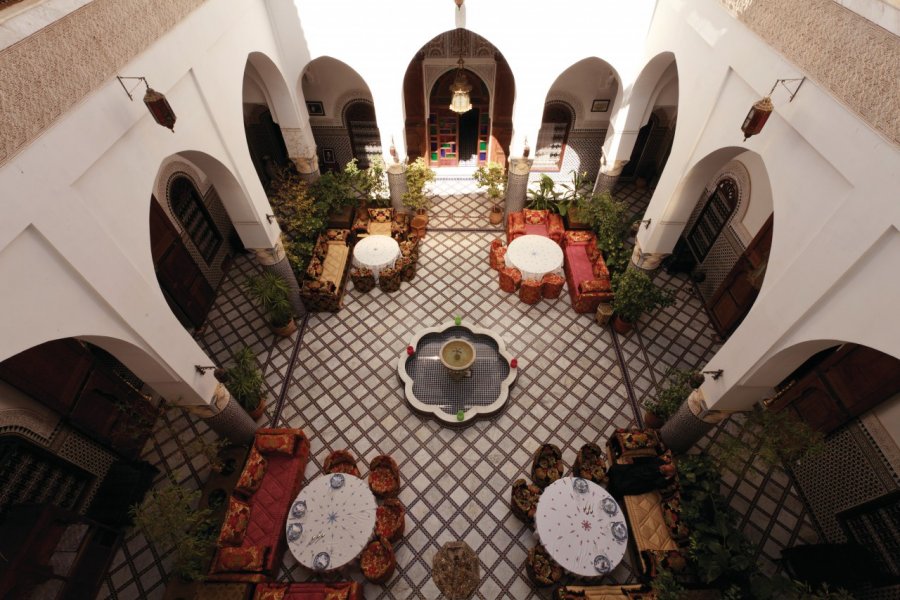 Riad El Yacout, Fès el-Bali. Philippe GUERSAN - Author's Image