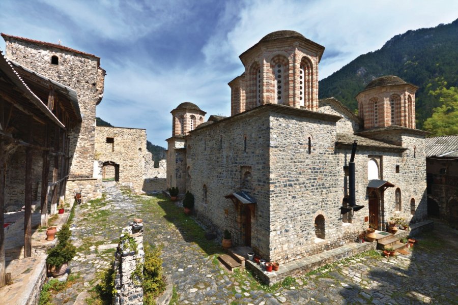 Monastère d'Agios Dionysiou. Panos - Fotolia