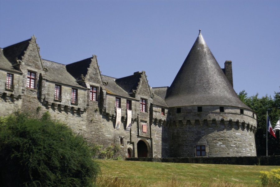 Le château des Rohan à Pontivy. Alonbou - Fotolia