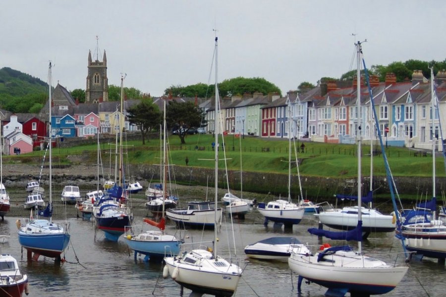 Port de plaisance d'Aberaeron. Muriel PARENT